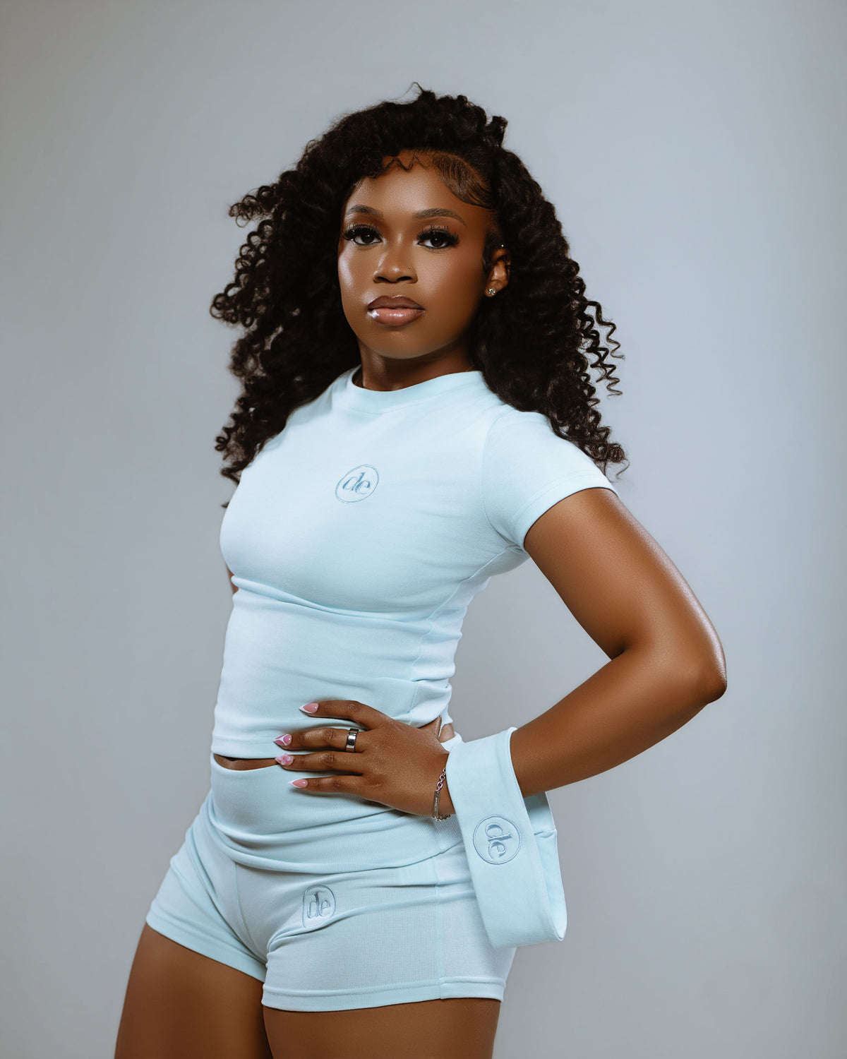 Pastel Blue 3pc Set